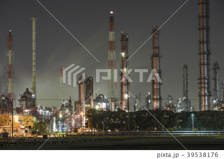 【京葉工業地域 工場夜景】 【京葉工業地域 工場夜景】 39538176