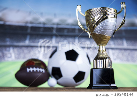 Winner trophy,  Sport equipment and balls 39540144