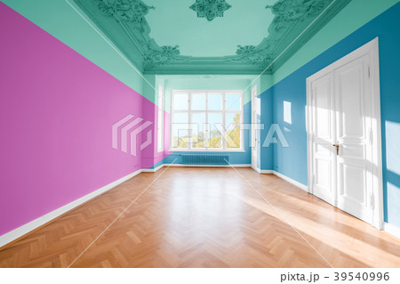 empty room in beautiful apartment - real estate  39540996