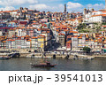 Aerial v iew of the historic city  Porto, Portugal 39541013