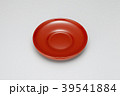 茶托　朱色 39541884