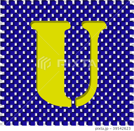 市松模様:U 市松模様:U 39542623