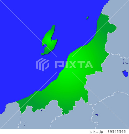 新潟県地図 39545546
