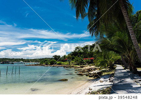 Tropical landscape of Koh Rong Samloem island  39548248