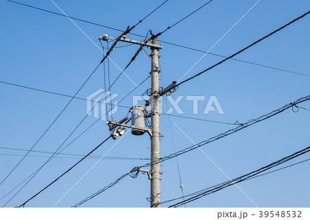電柱（柱上変圧器） 39548532