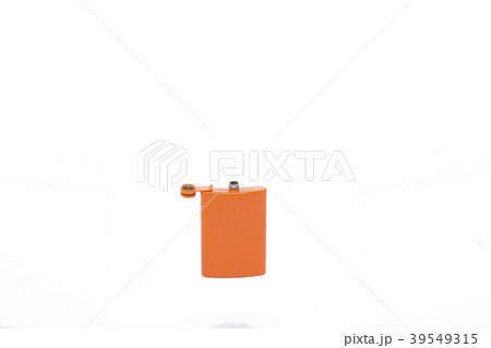 Aluminium orange flask. Aluminium orange flask. 39549315