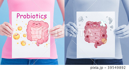 woman take intestine billboard woman take intestine billboard 39549892