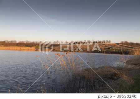 Evening on the lake. Evening on the lake. 39550240