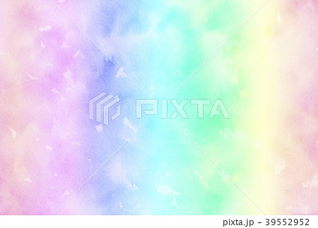 虹色壁紙のイラスト素材