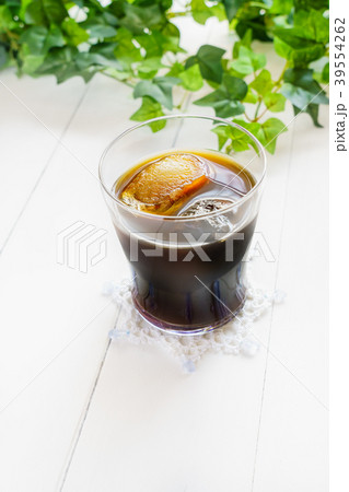 テラスでアイスコーヒー 39554262