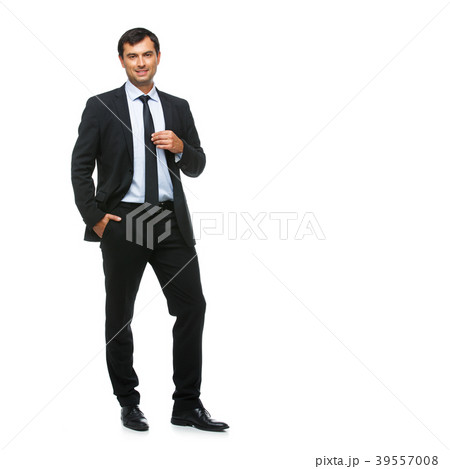 handsome businessman in suit 39557008