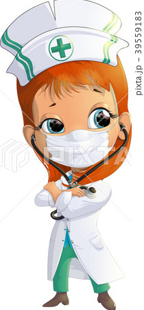 Woman Doctor cartoon Woman Doctor cartoon 39559183