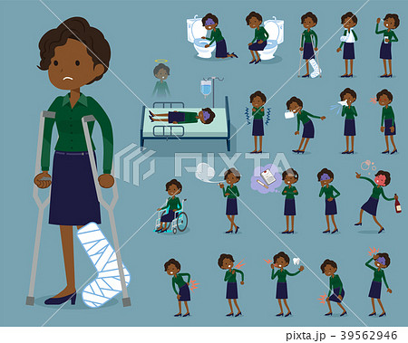 flat type business black women_sickness flat type business black women_sickness 39562946