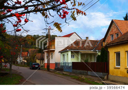 Image of traditional hungarian village 39566474
