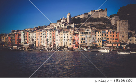 Picture of portovenere city La Spezia at sunny day 39566830