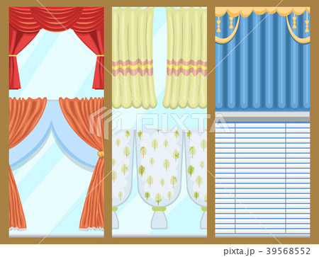 Window curtains and room blinds jalousie for house Window curtains and room blinds jalousie for house 39568552