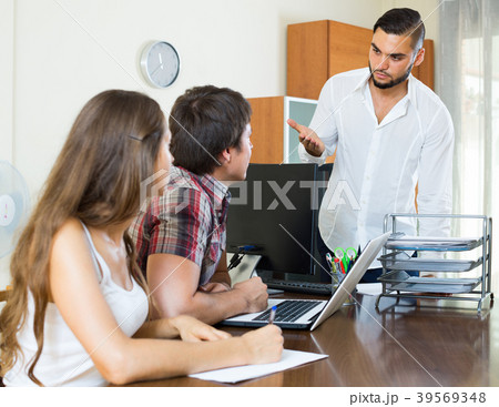man tries to make couple pay back a loan man tries to make couple pay back a loan 39569348