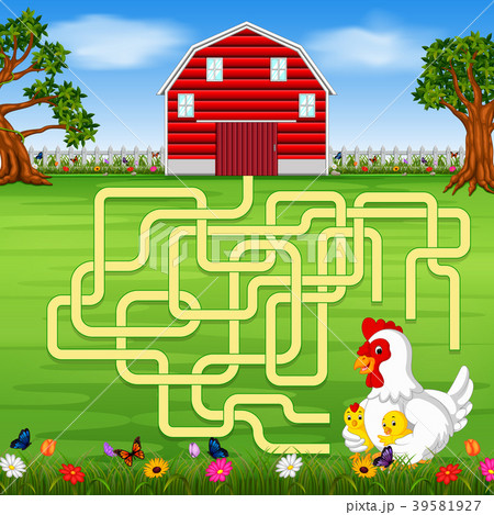 board game with a farm background 39581927