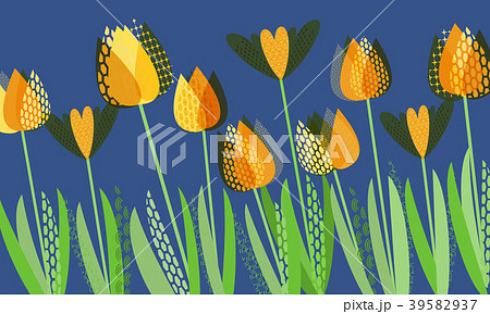 Abstract bright spring, floral pattern Abstract bright spring, floral pattern 39582937
