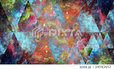 Nebula space and sacred geometry. 39583652