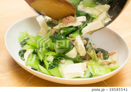ちんげん菜の炒め物 39585541