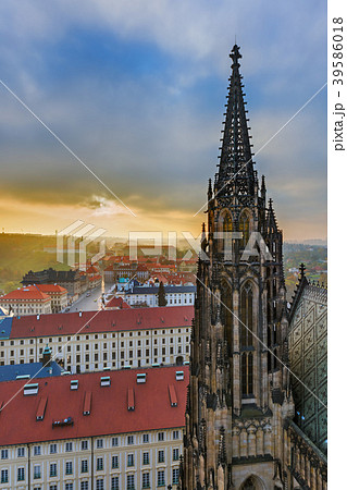 Saint Vitus cathedral in Prague - Czech Republic Saint Vitus cathedral in Prague - Czech Republic 39586018