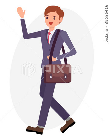 Cartoon character vector design male man standing 39586416