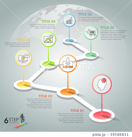 Design infographic template 6 options. Design infographic template 6 options. 39586831