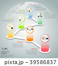Design infographic template 6 options.  39586837