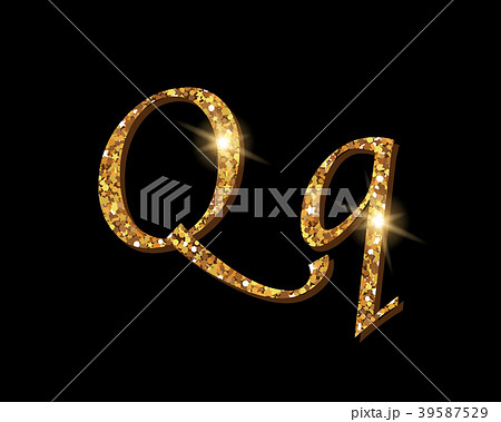 Shinning golden luxury typographic alphabet text Shinning golden luxury typographic alphabet text 39587529
