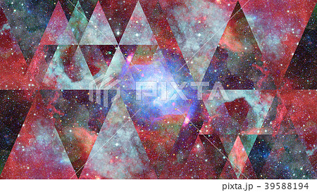 Nebula space and sacred geometry. 39588194