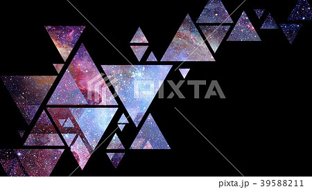Abstract galaxy geometric background. 39588211