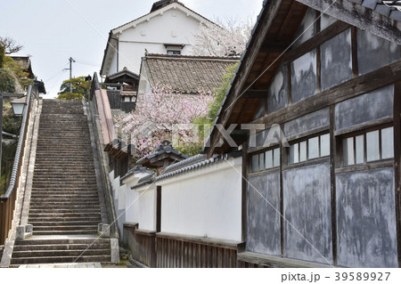 【岡山県　真庭市】勝山の古い町並み 39589927