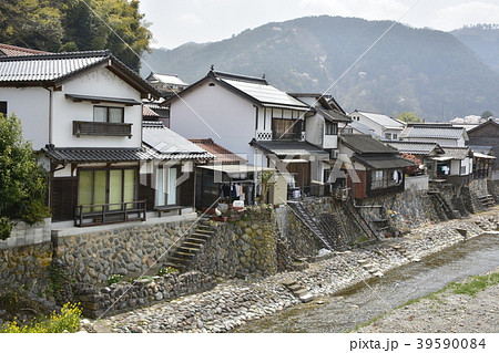 【岡山県 真庭市】勝山の古い町並み 【岡山県 真庭市】勝山の古い町並み 39590084