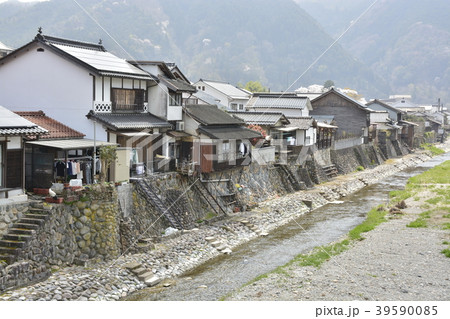 【岡山県 真庭市】勝山の古い町並み 【岡山県 真庭市】勝山の古い町並み 39590085
