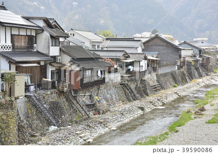 【岡山県 真庭市】勝山の古い町並み 【岡山県 真庭市】勝山の古い町並み 39590086