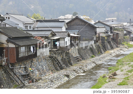 【岡山県 真庭市】勝山の古い町並み 【岡山県 真庭市】勝山の古い町並み 39590087