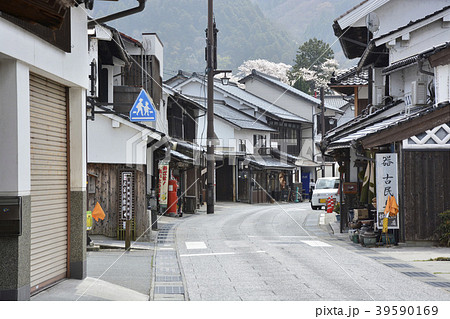 【岡山県　真庭市】勝山の古い町並み 39590169