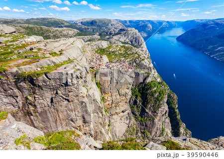 Preikestolen or Pulpit Rock Preikestolen or Pulpit Rock 39590446