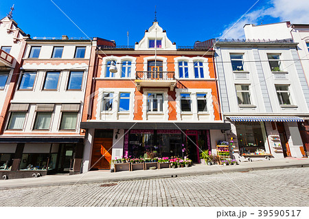 Alesund city centre, Norway 39590517