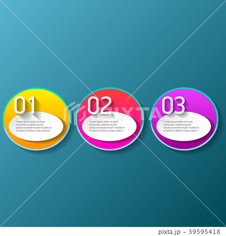 vector color modern progress paper banners set 39595418