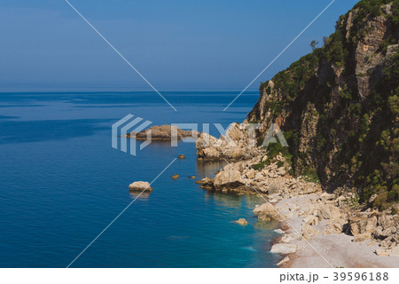 Pebble Beach near Perazica Do, Montenegro 39596188