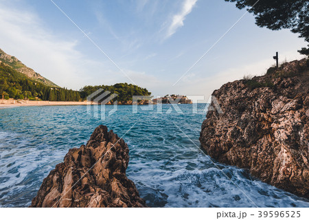 Sveti Stefan Island in Montenegro Sveti Stefan Island in Montenegro 39596525