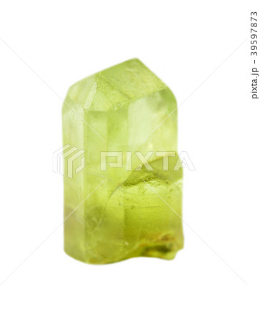 Green gemstone chrysolite Green gemstone chrysolite 39597873