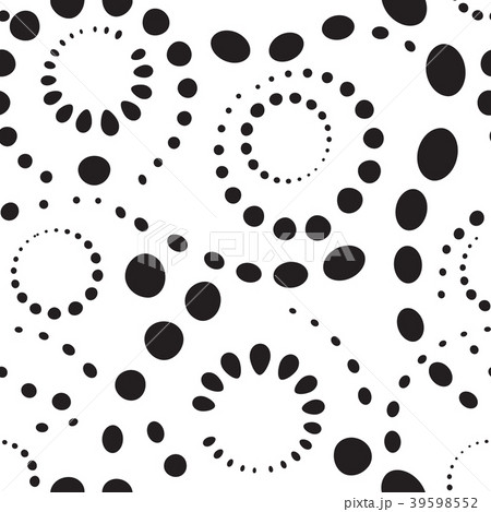 Abstract seamless pattern. Circular spot wallpaper 39598552