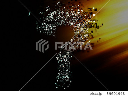 抽象的なクエスチョンマーク 39601948