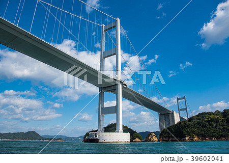 しまなみ海道　大島　来島海峡大橋 39602041