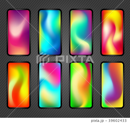 Holographic screen gradients 39602433