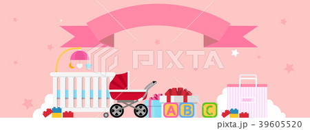 Vector - flat design style, anniversary or banner design illustration. 004 39605520