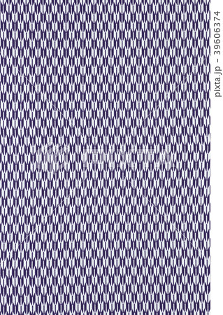 背景素材 手ぬぐい 和柄(矢絣)-japanese pattern 背景素材 手ぬぐい 和柄(矢絣)-japanese pattern 39606374